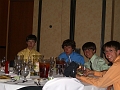 boys at table